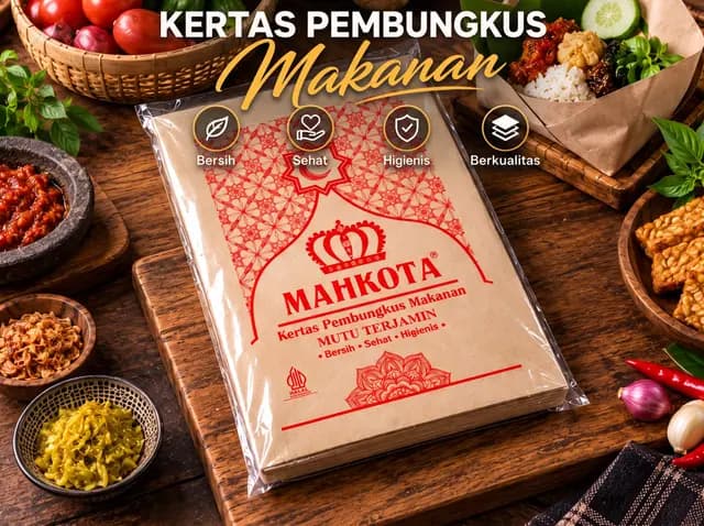 Foto Kertas Nasi Mahkota